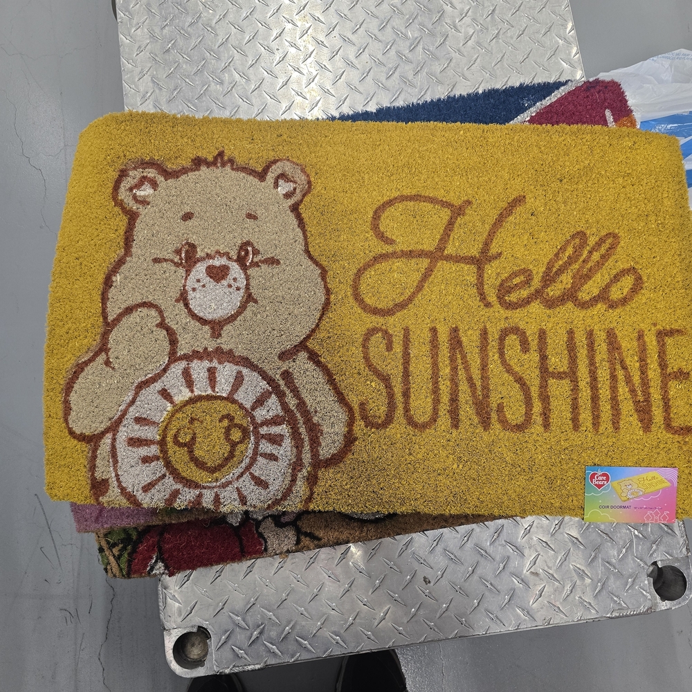 Hello Sunshine Carebear Mat